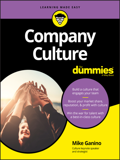 Title details for Company Culture For Dummies by Mike Ganino - Available